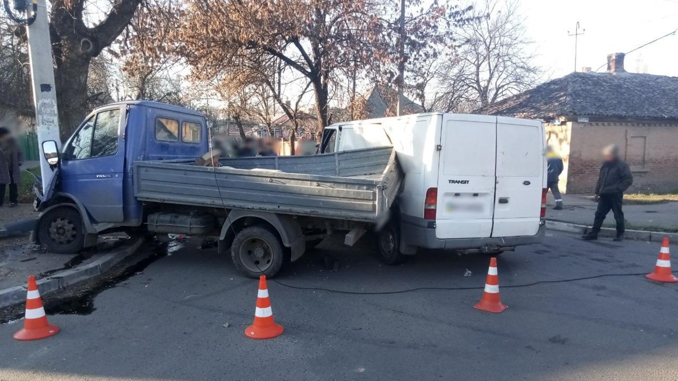 В Измаиле не разминулись газель и грузовик, есть пострадавший 