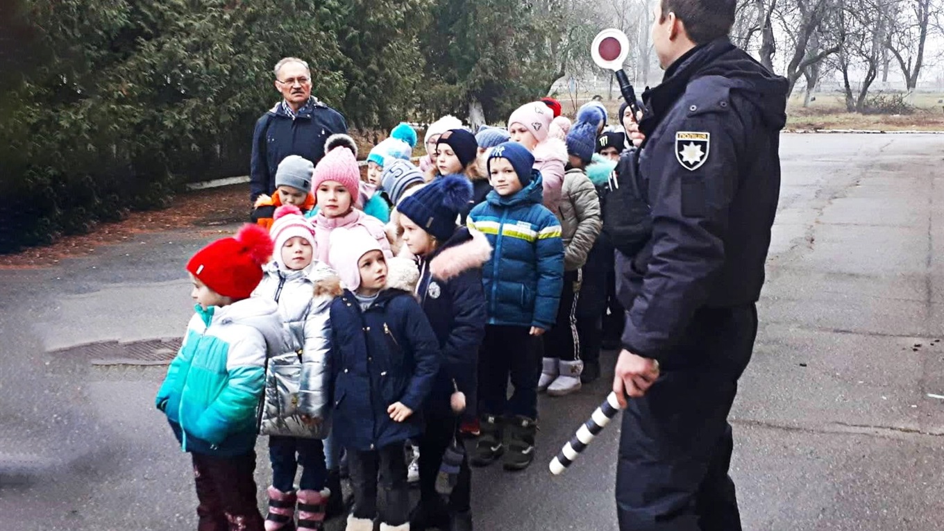 Кагарлицькі поліцейські поспілкувалися із учнями Буртівської школи