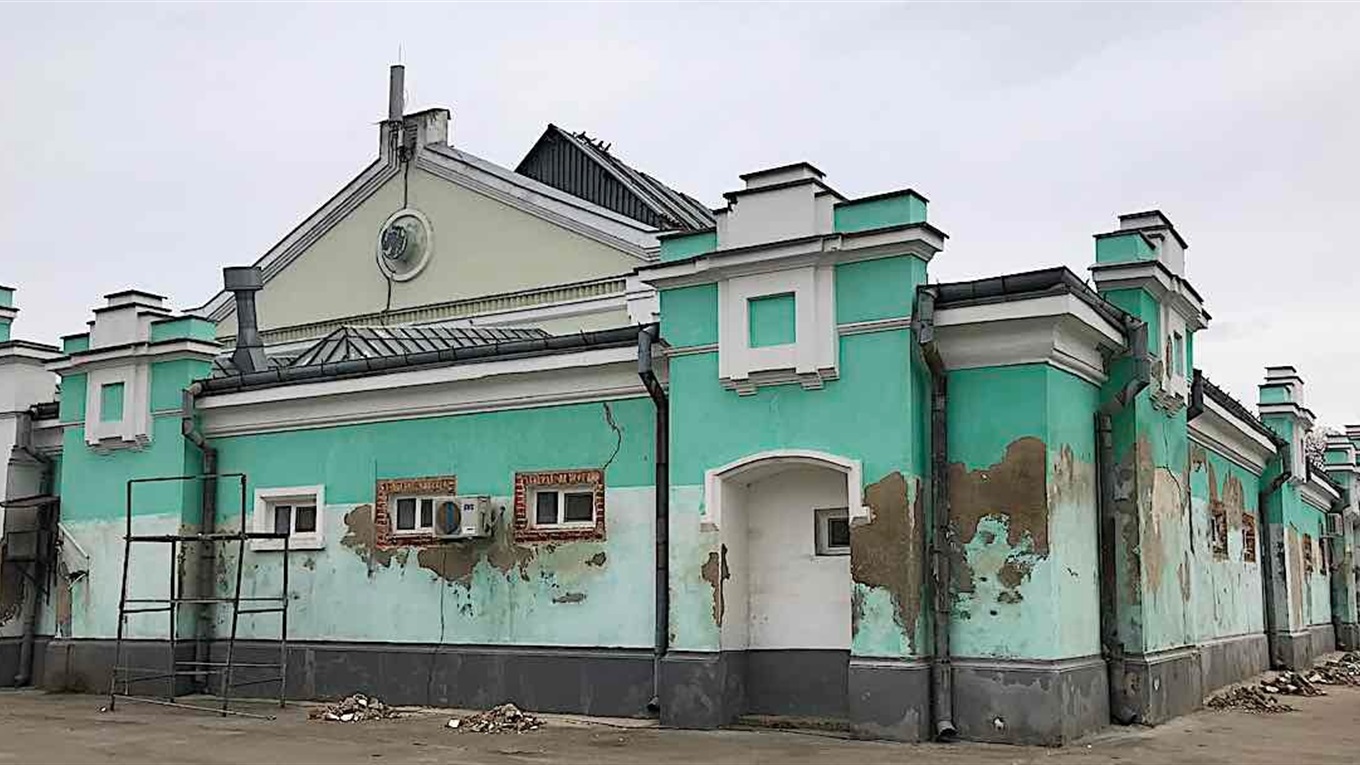 Пазлы City: узнай, как выглядел овощной корпус рынка с улицы Пушкина 100 лет назад