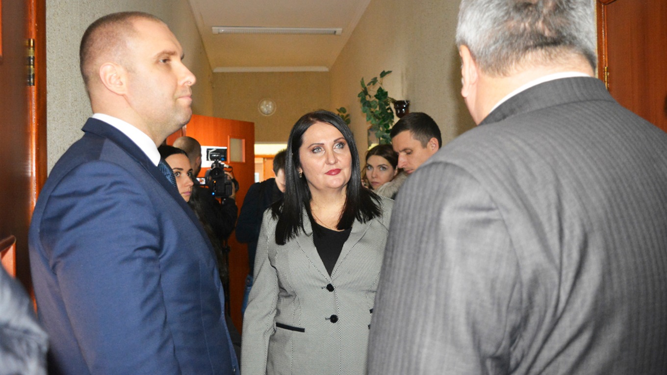Олег Синєгубов завітав до Гадяча з робочим візитом
