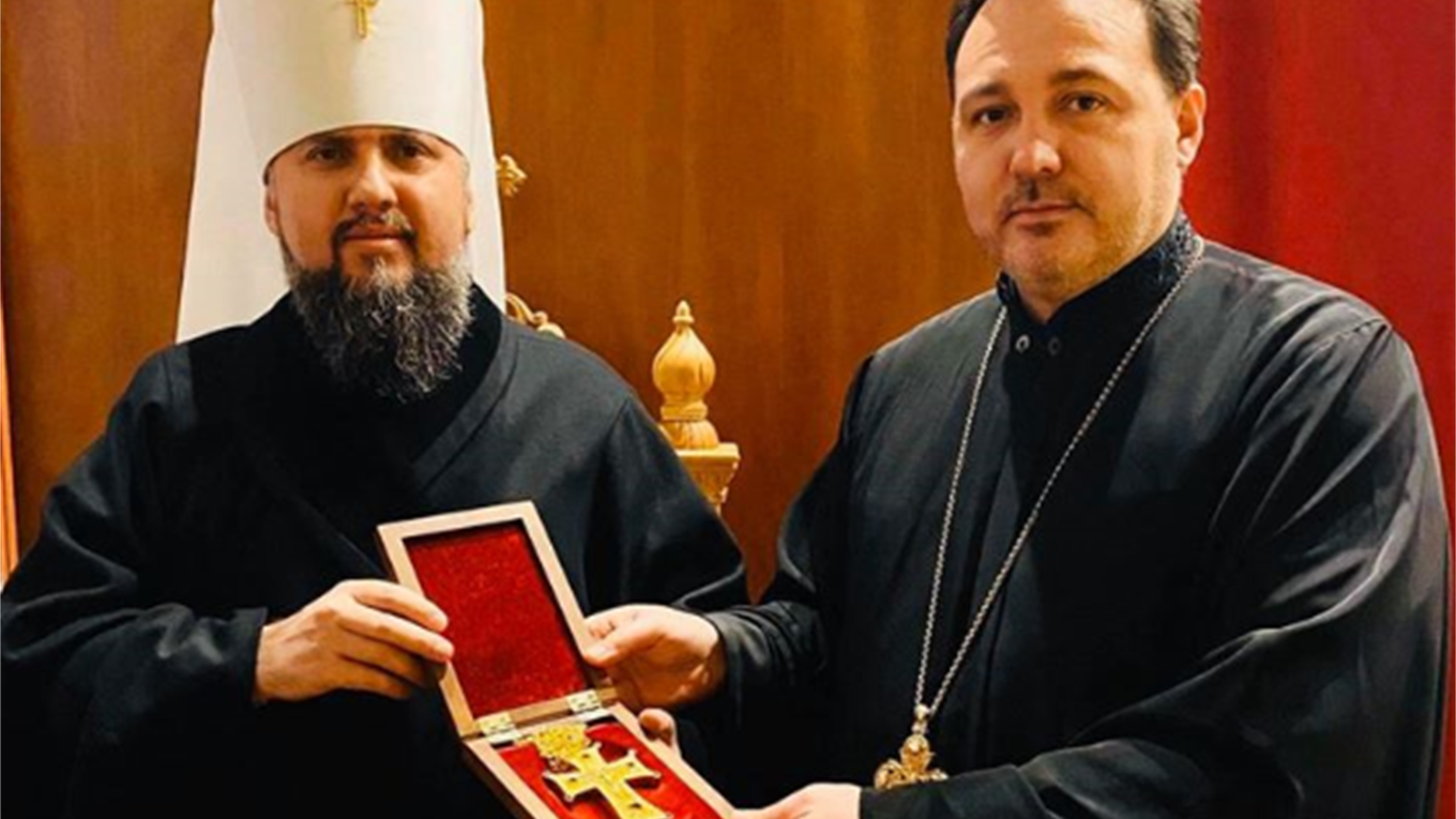 Чортківчанин за родом - отець Віталій Даньчак удостоївся нагороди Митрополита ПЦУ Епіфанія