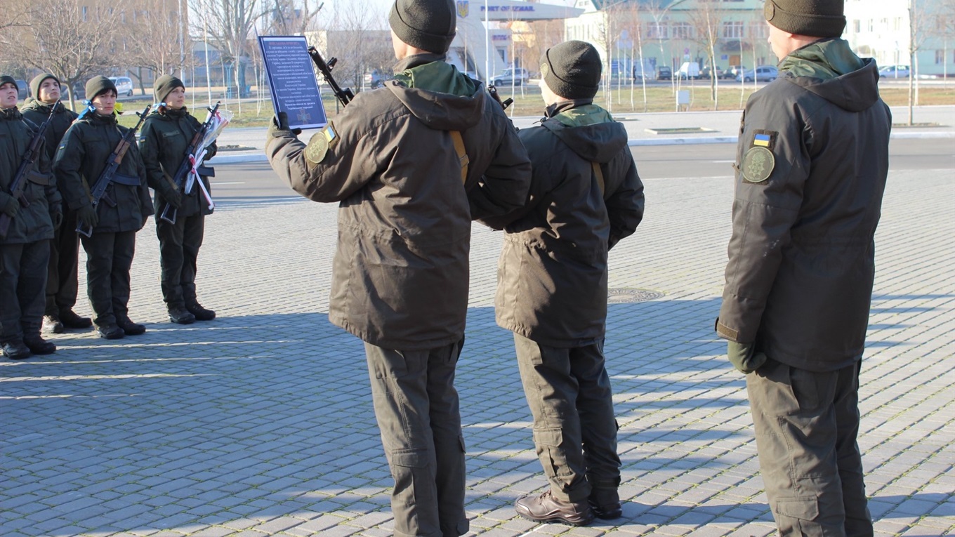 В Измаиле нацгвардейцы приняли присягу