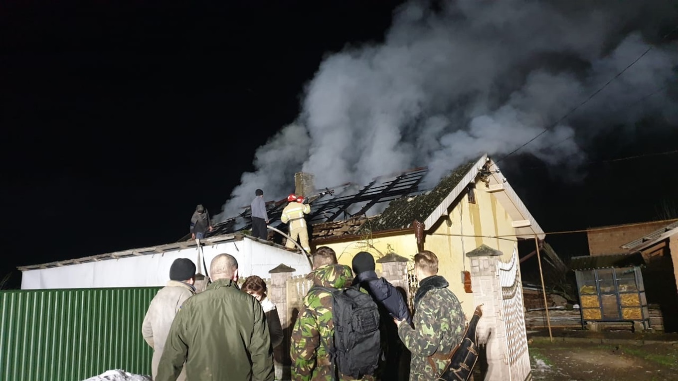 У Лужанах вночі 13 січня сталося дві пожежі