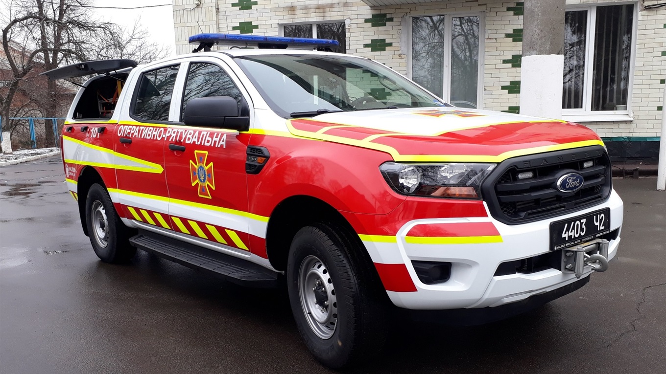      У рятувальників з'явився сучасний автомобіль 