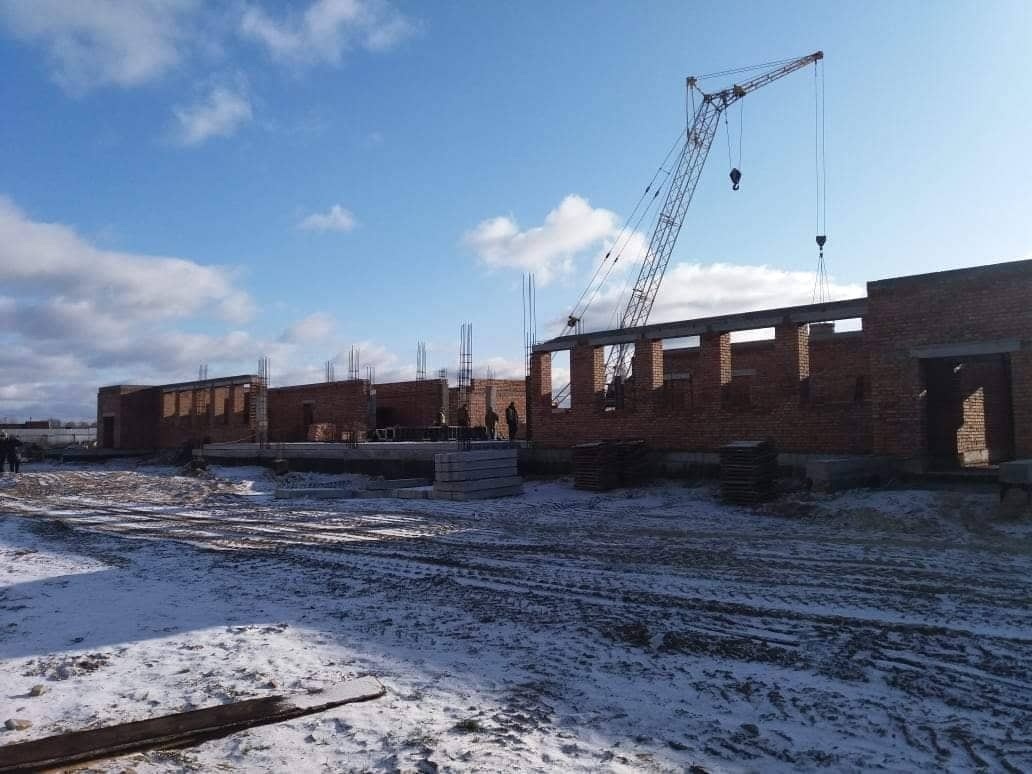 Будівництво Цепцевицької школи