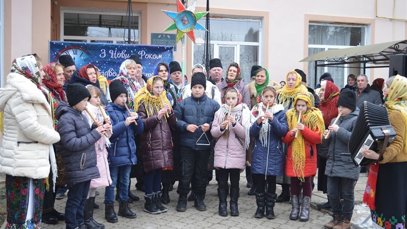 «Різдвяні передзвони» лунали в кожному селі Неполоковецької об’єданої територіальної громади 
