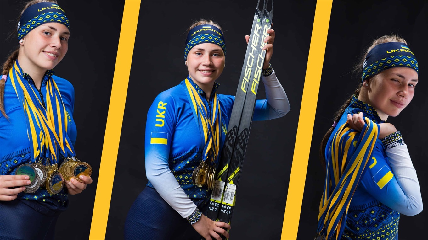 Конотопчанка взяла три золота на чемпіонаті України з лижних перегонів