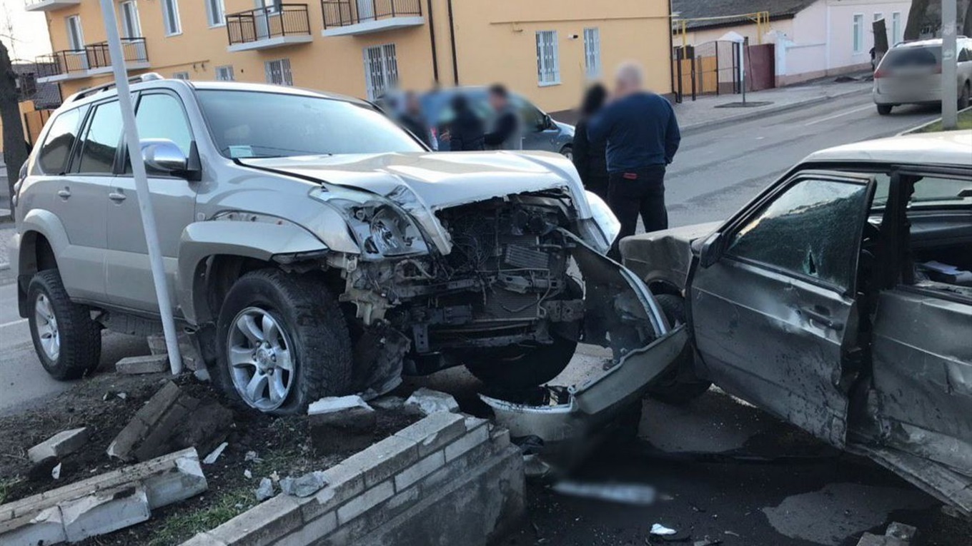 В Измаиле произошло ДТП возле соцжилья на Покровской