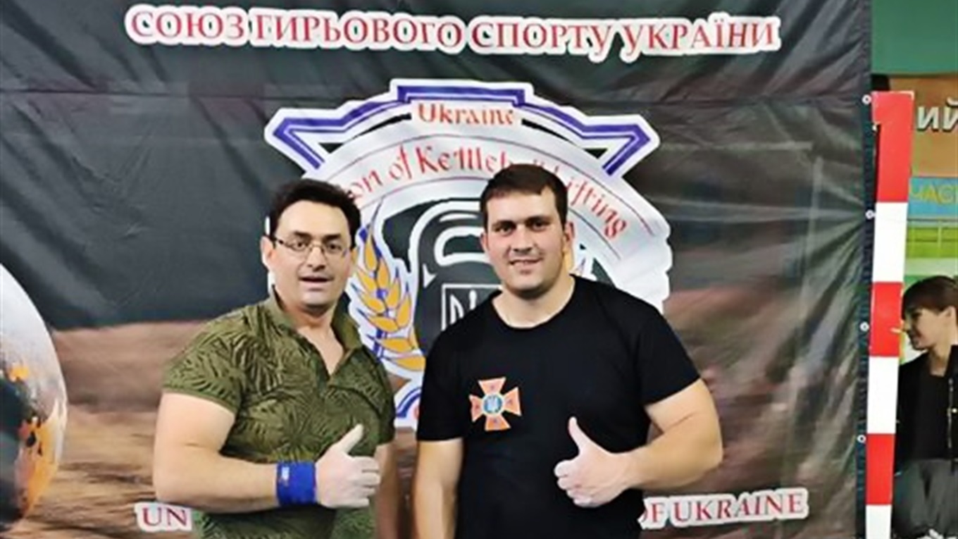 Кагарличанин Дмитро Терещенко посів друге місце в Чемпіонаті з гирьового спорту