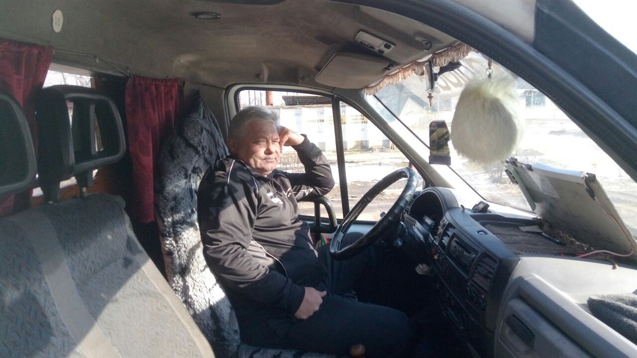 Эдуард, водитель городской маршрутки Северодонецка