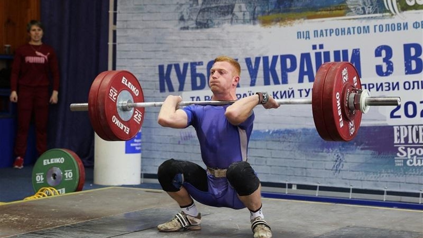 Важкоатлет з Копанок посів четверте місце на чемпіонаті і став майстром спорту України