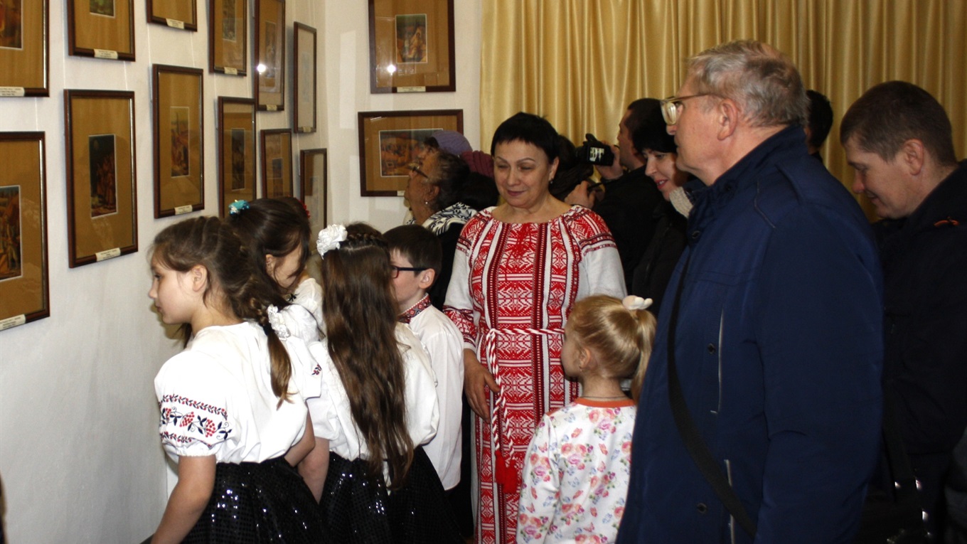 Відкриттям виставки «Шевченкіана Олександра Івахненка» відзначили річницю Кобзаря