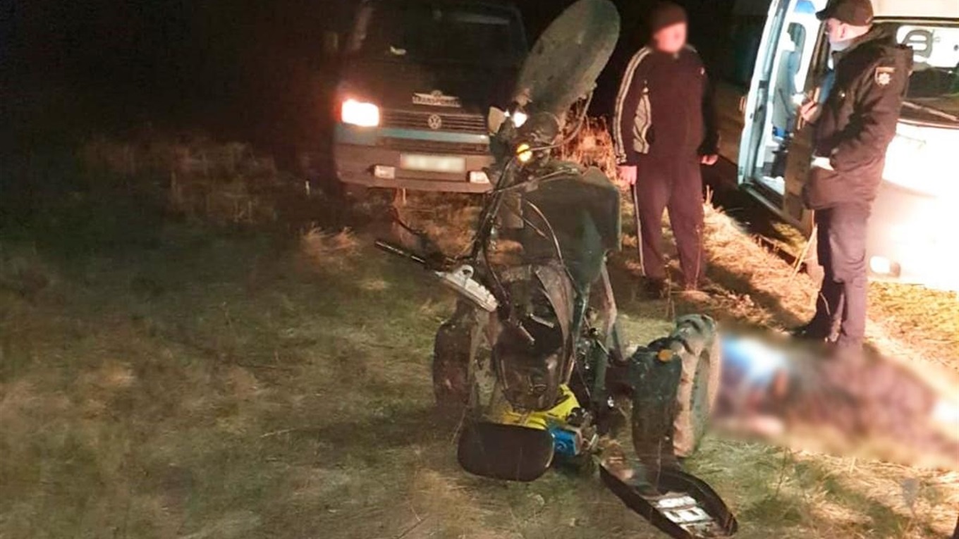 У Витилівці загинув водій саморобного транспортного засобу
