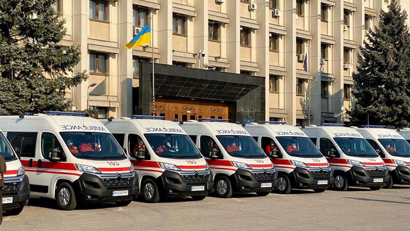 Измаил получит две новые кареты скорой помощи