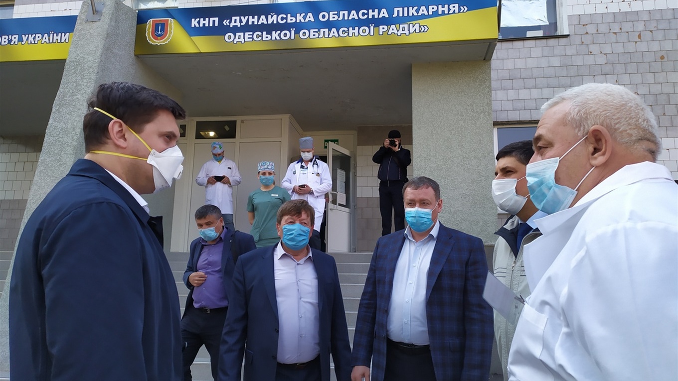 Губернатор в Измаиле: подготовка измаильских больниц к вспышке COVID-19 впечатляет (видео)