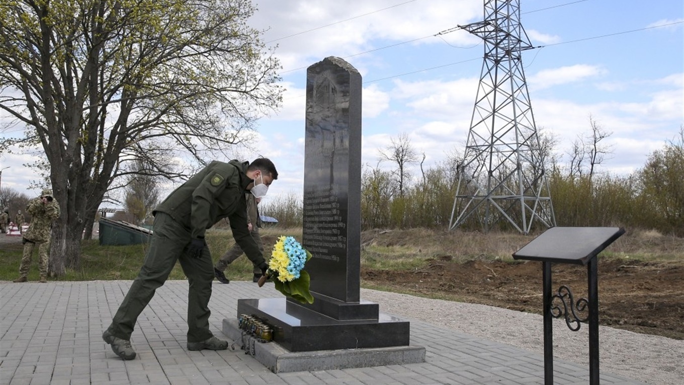 Президент України  Зеленський відвідав Волноваху