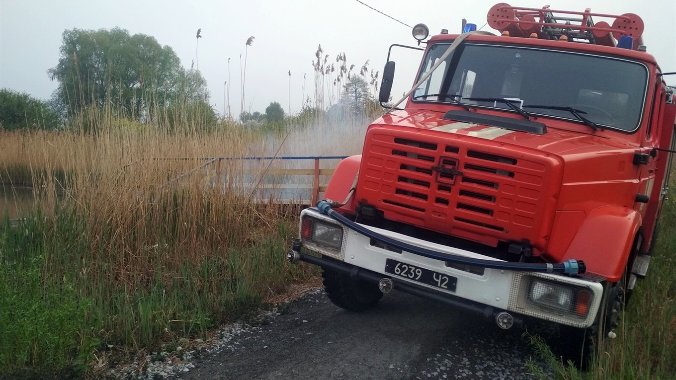 Невідомі спалили альтанку на міському пляжі в Мені