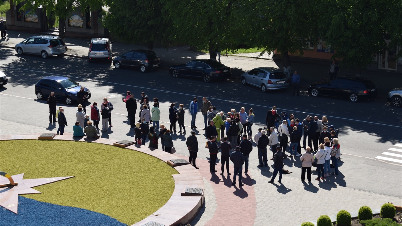 У Новограді підприємці вийшли на протест: у чому причина