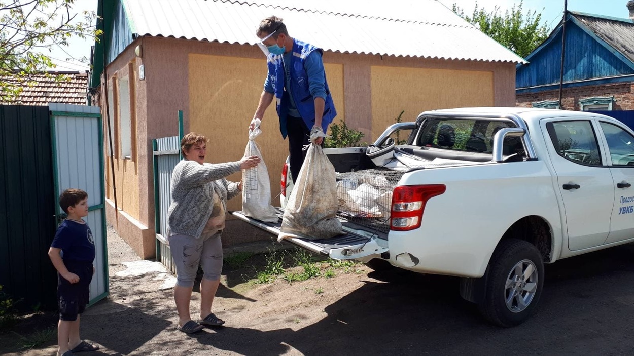 Ирина Хуторная переехала в Соледар из Гладосово в марте этого года