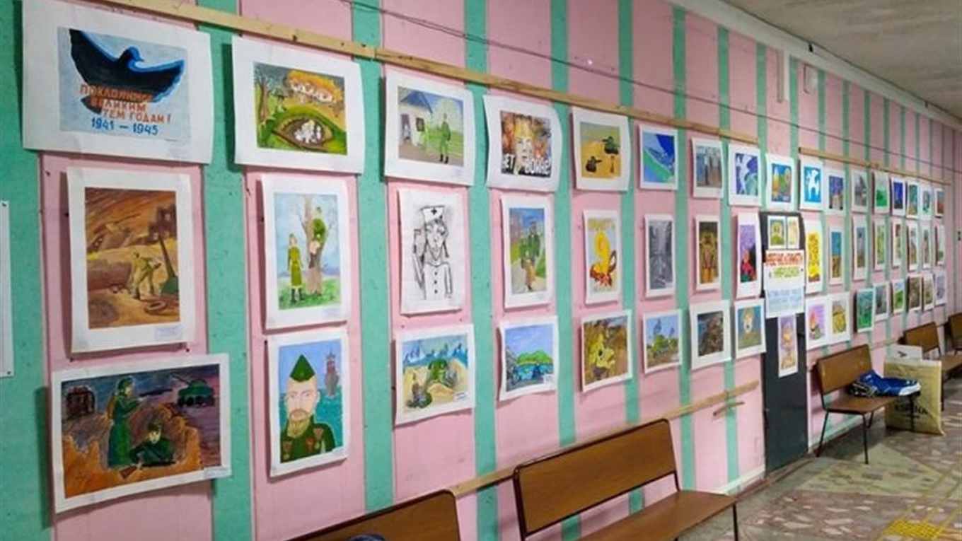 Більше сотні учнів зі шкіл Сірогозщини взяли участь у конкурсі малюнків “Пам’ятаємо! Перемагаємо!”