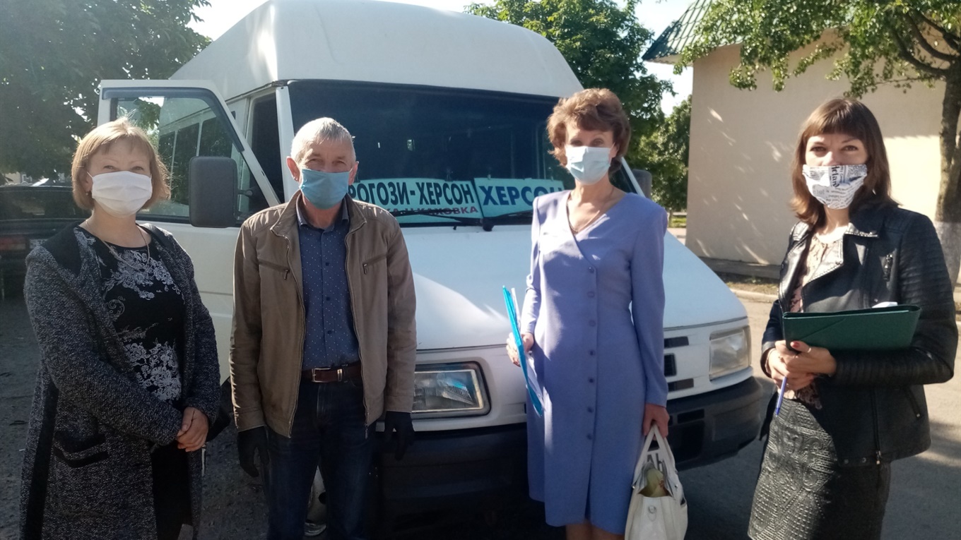 Нижньосірогозьких автоперевізників перевірили на дотримання правил карантину. Чи все виконано