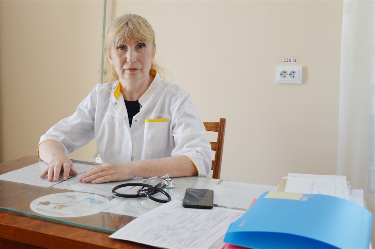 Світлана Солодовниченко, завідувачка інфекційним відділенням Сватівської районної лікарні