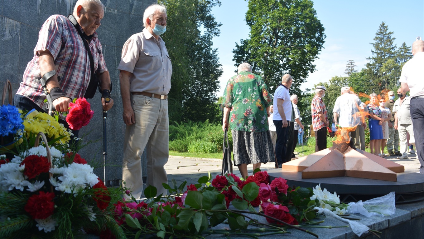 Фотофакт: у Гадячі вшанували пам’ять жертв Другої світової війни