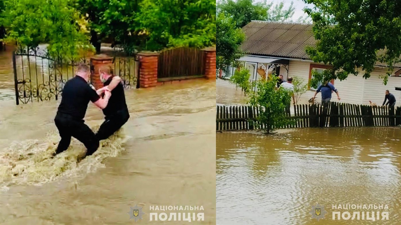 На Прикарпатті — велика вода: Калуш і район теж підтопило