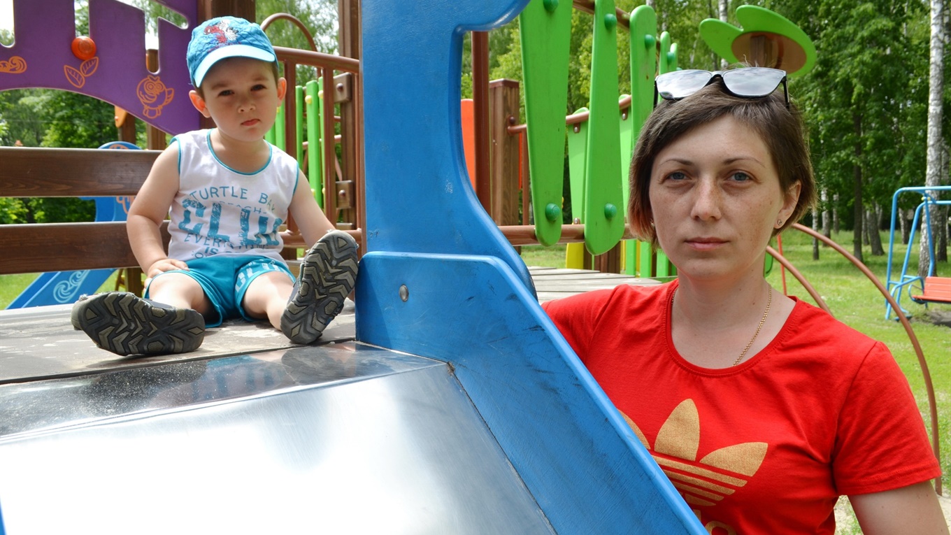 Де люблять відпочивати матусі з маленькими дітками у Корюківці