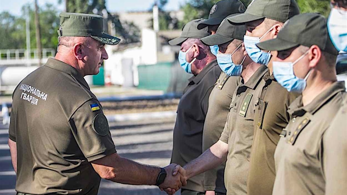 Батальону Нацгвардии в Измаиле поставили высокую оценку
