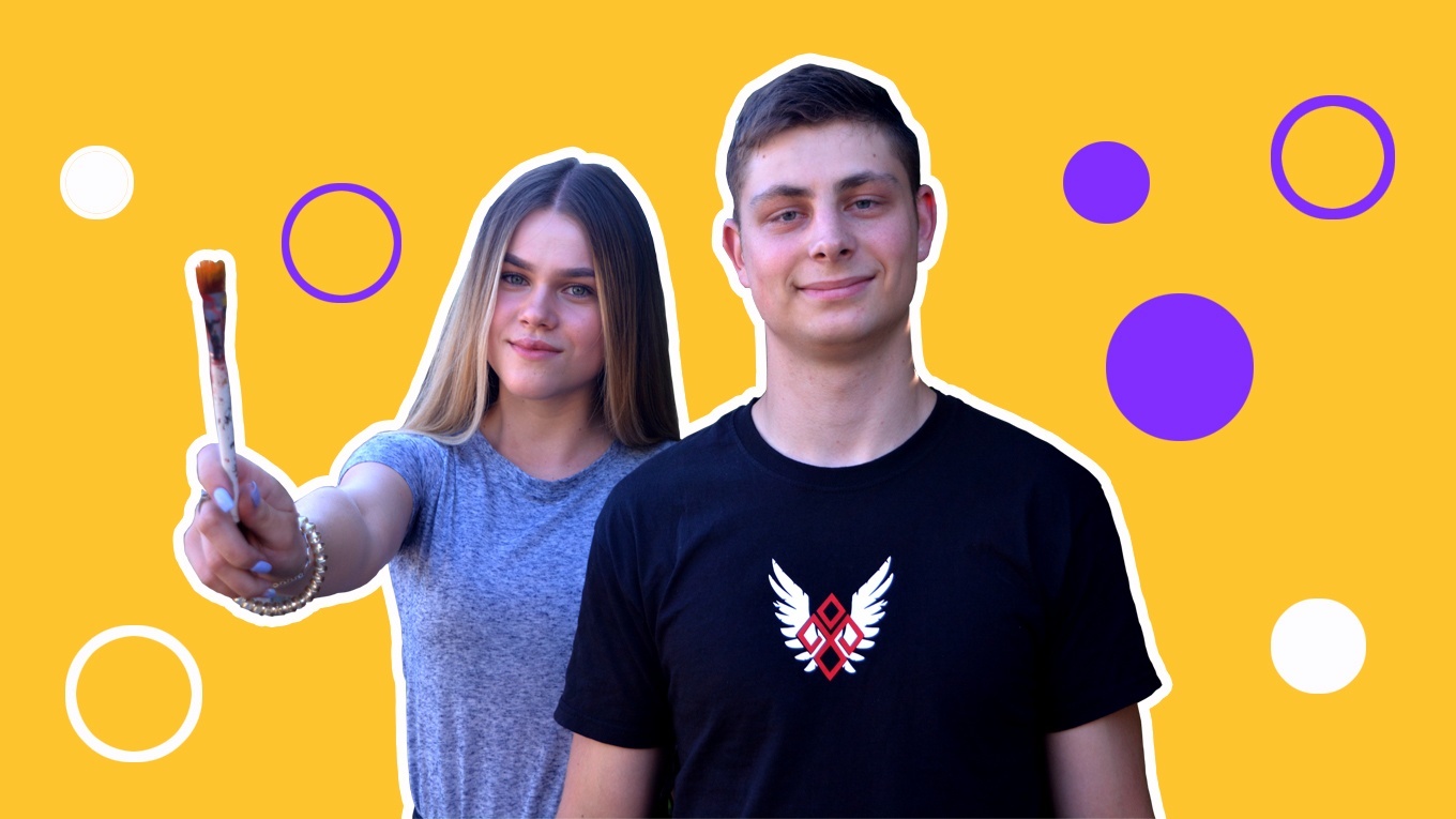 Маки і автопарк: як гадячани Віталій і Аня роблять місто красивішим 