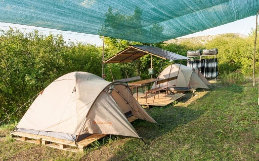 Кемпінг у селі Крива Лука