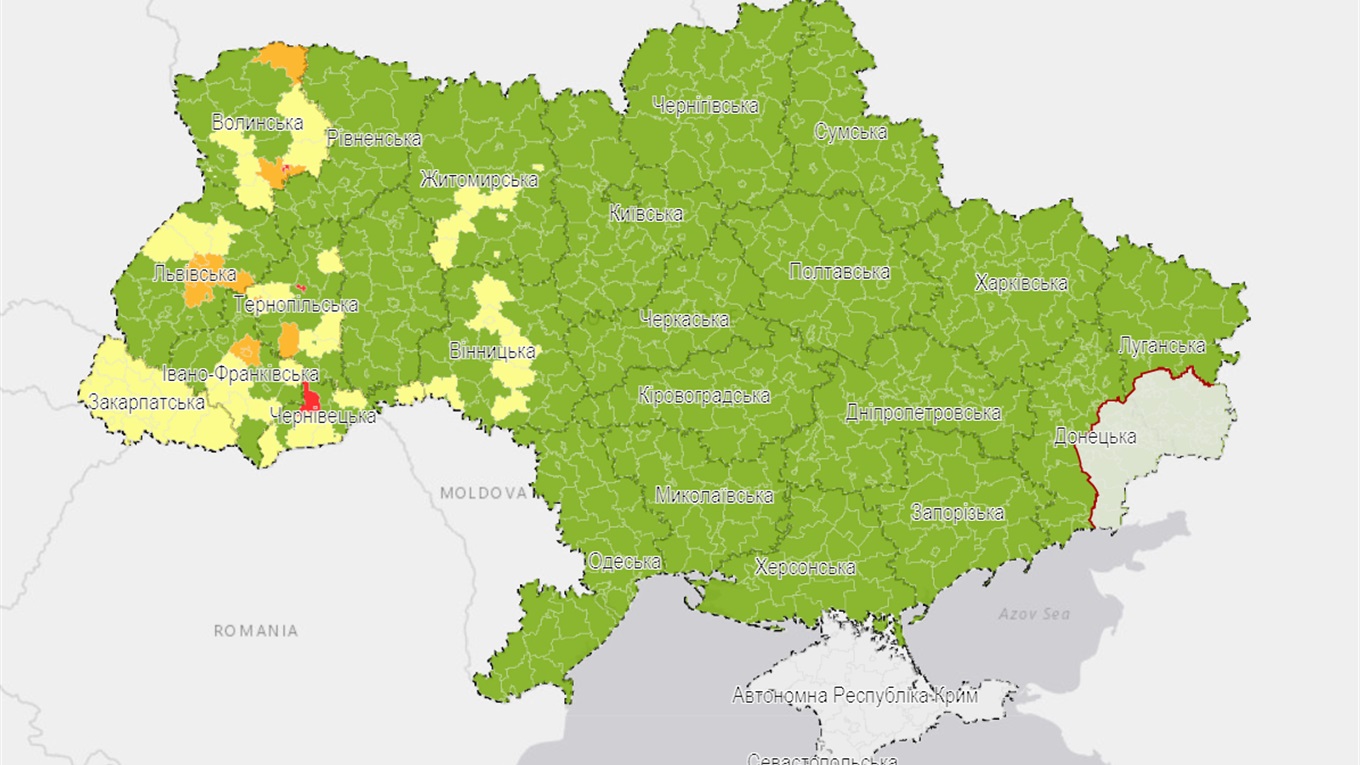 Червоноград – у зеленій зоні, карантинні обмеження у нас найм'якші. Але ситуація може змінитися