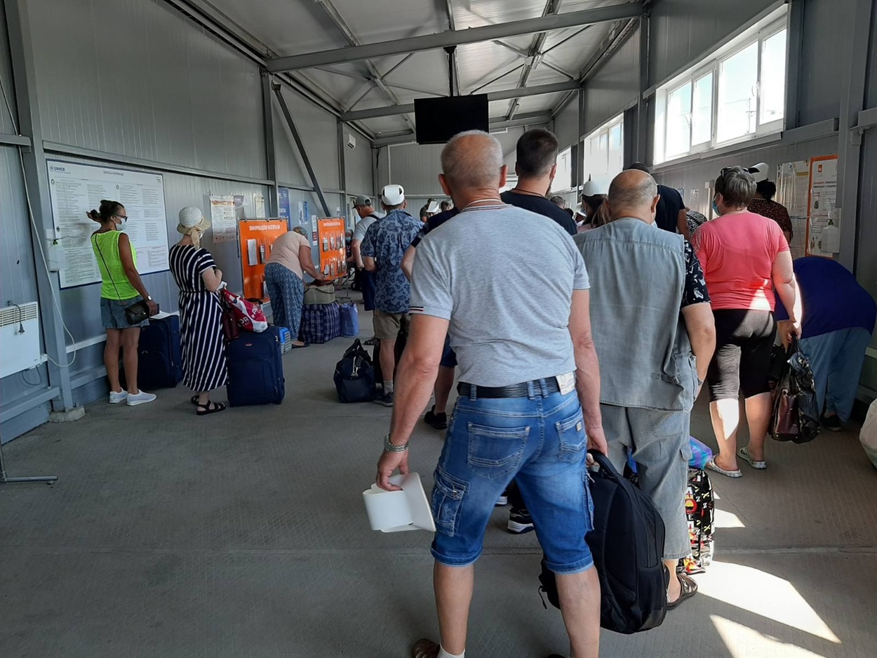 КПВВ в Станице Луганской