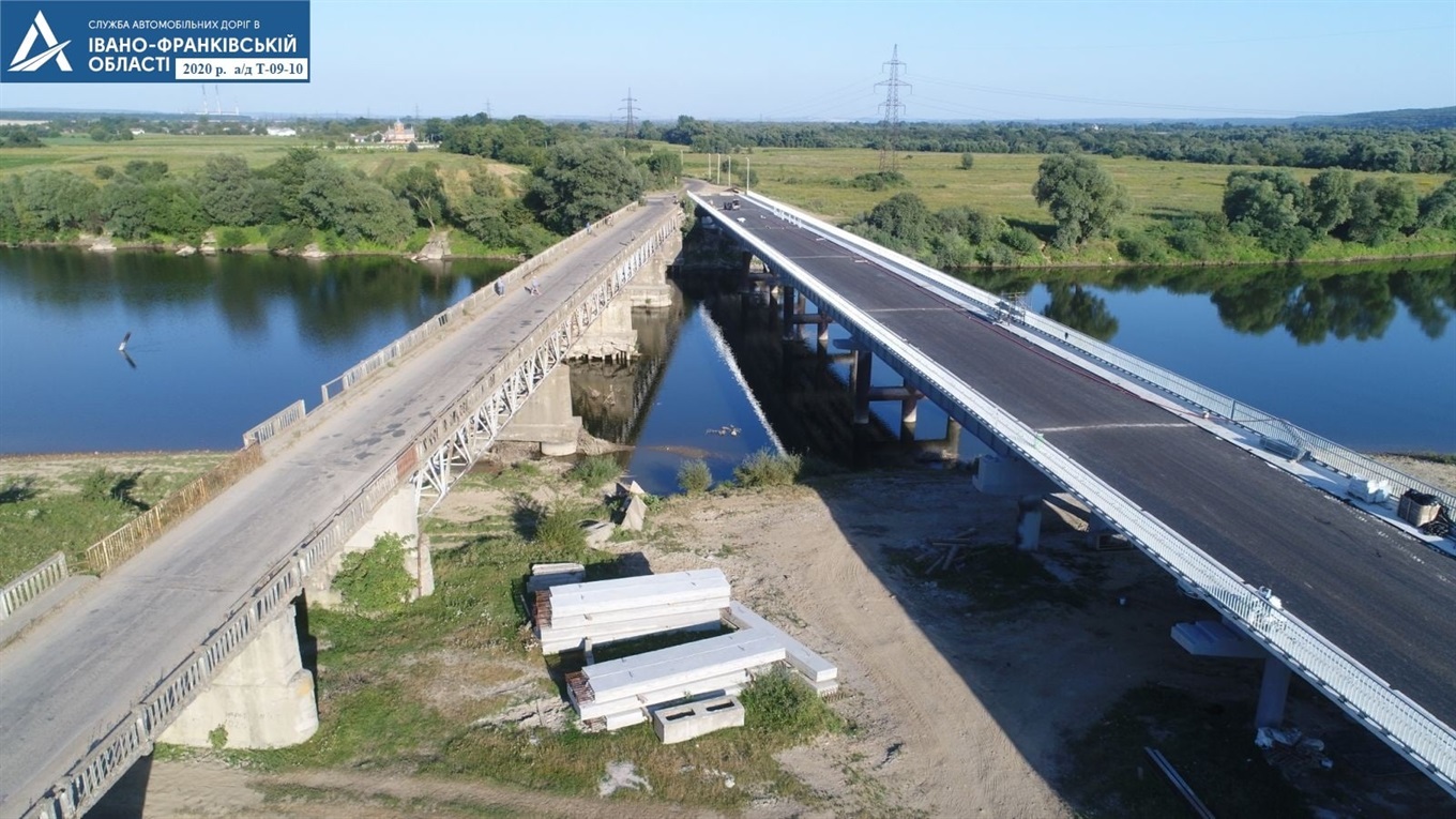 У Сівці-Войнилівській завершують будівництво моста через Дністер