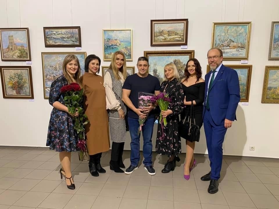 Незадолго до карантина в Центральном доме художников в Киеве представили 190 работ Сергея Сметанкина из Славянска