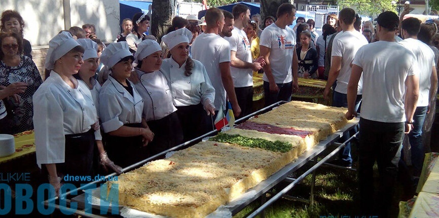 На эту фриттату ушло 2 000 яиц