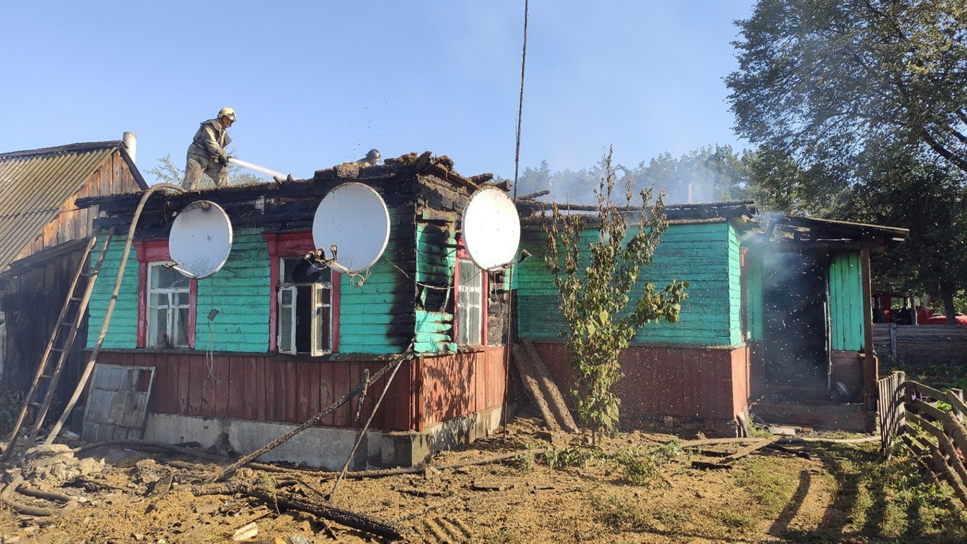 На Корюківщині вересень розпочався з двох пожеж у селах