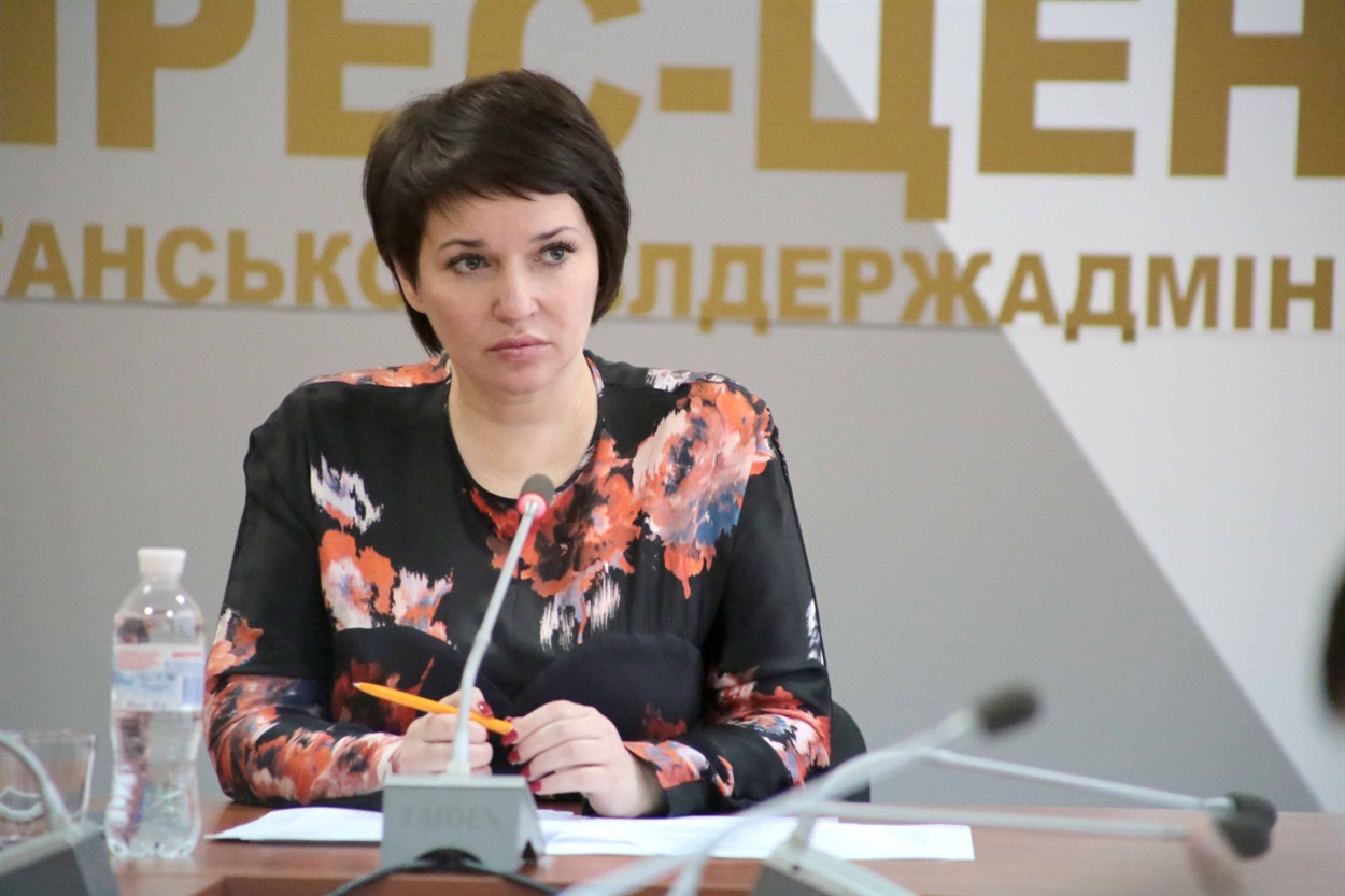 Наталья Романенко, замглавы Луганской ОГА