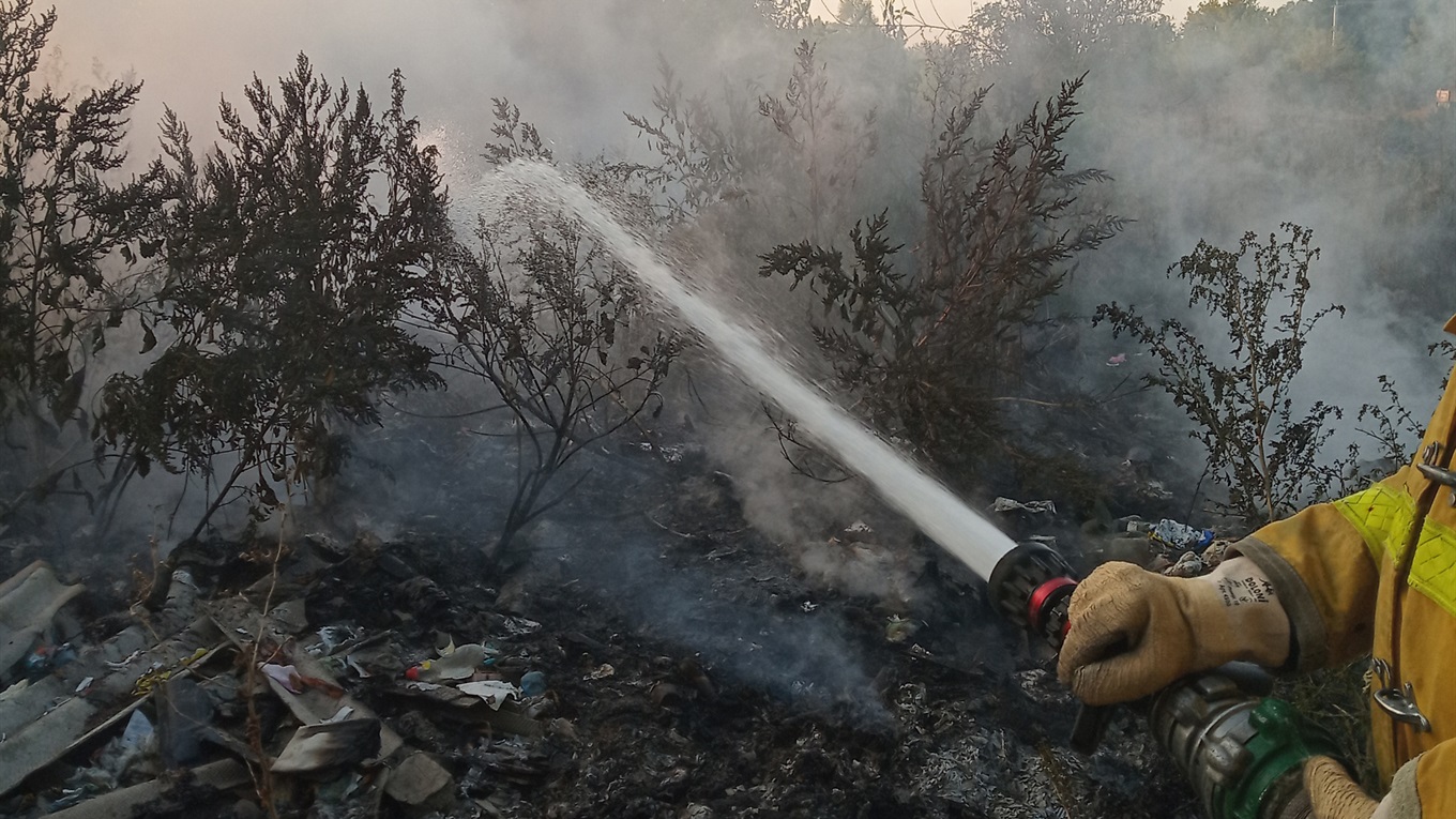 У Гребенях ліквідовано загорання трави на площі 700 квадратних метрів