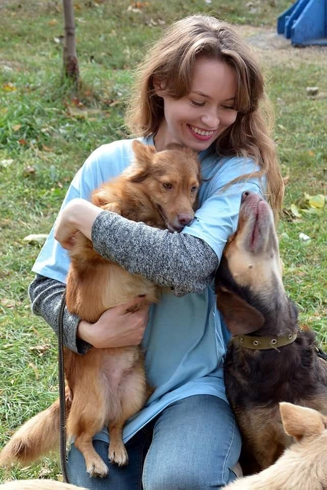 Катерина Руссо и собаки
