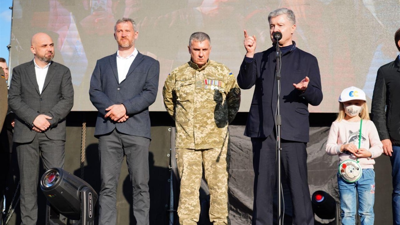Петро Порошенко закликав мешканців Запорізької області підтримати «Європейську Солідарність»