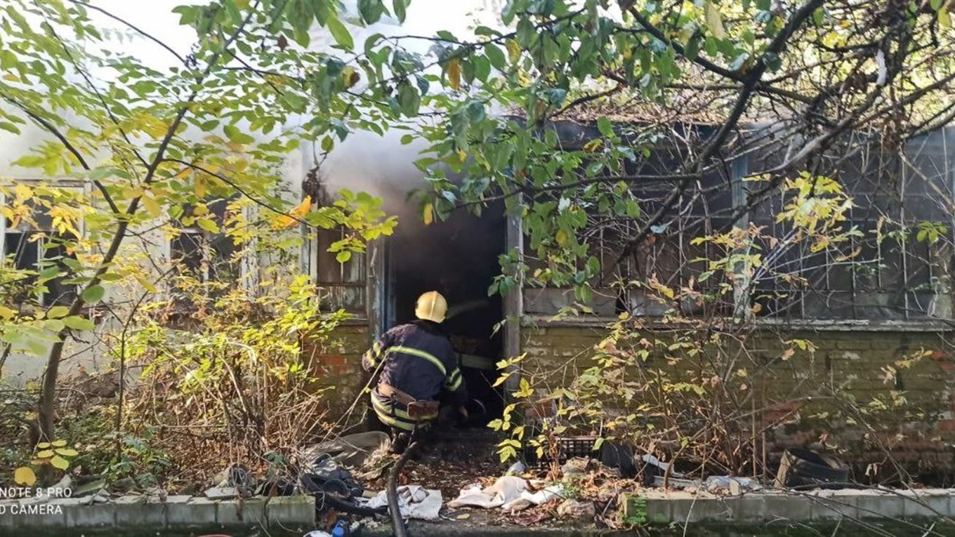 На Переяславщині горів житловий будинок. У ньому жив літній чоловік