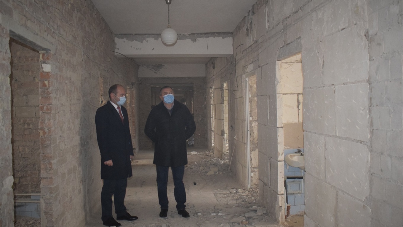 У переяславській лікарні почалася реконструкція приймального відділення