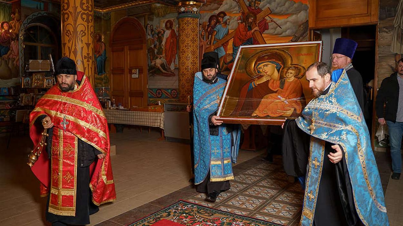 В Бессарабию привезли икону, написанную на Афоне