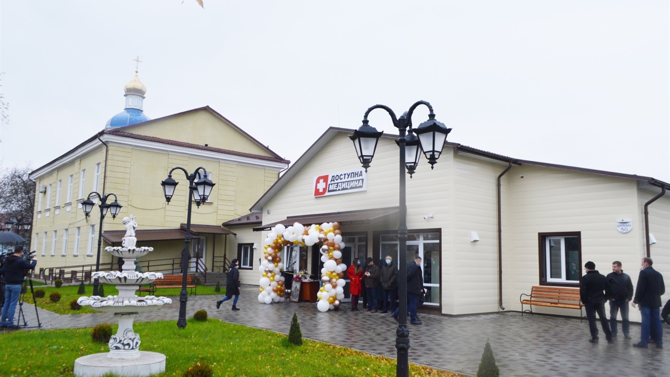 У Мамаївській ОТГ за рік відкрили дві амбулаторії сімейної медицини: друга збудована у Лужанах