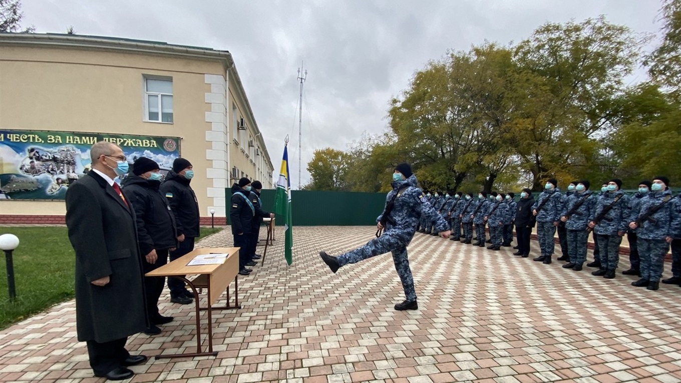 В Учебном центре Морской охраны 35 курсантов-срочников присягнули на верность Украине