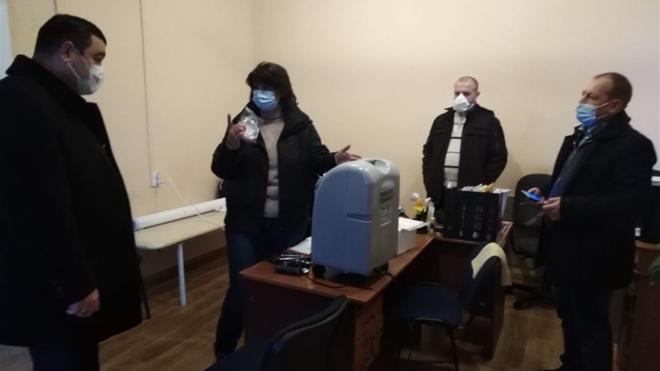 У Стовп’зькому ФАПі з’явився кисневий концентратор 