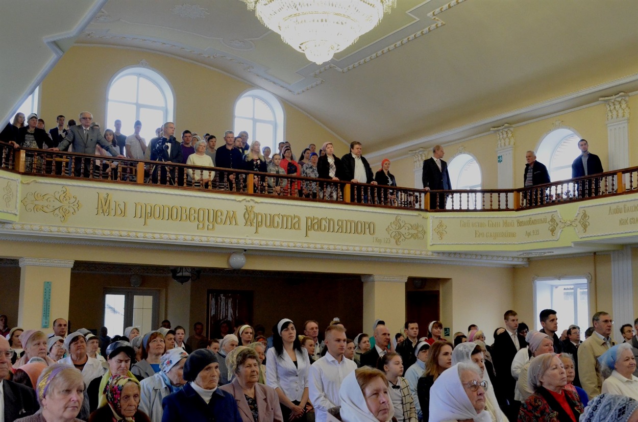 Богослужение в церкви «Гефсимания», 2019 год
