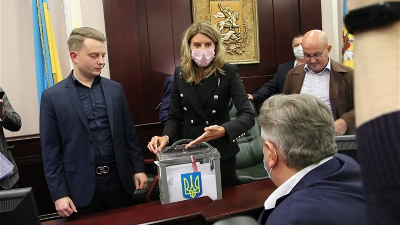 Головою Київської обласної ради обрали кандидата від “Слуги Народу”